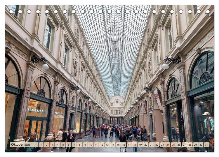 Produktbild: Br&uuml;ssel - Spannende Metropole (Tischkalender 2026 DIN A5 quer), CALVENDO Monatskalender