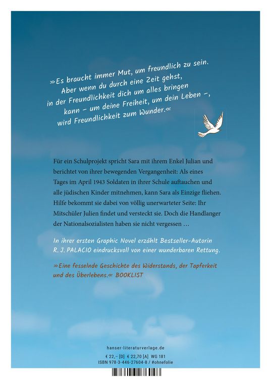 Produktbild: White Bird - Wie ein Vogel (Graphic Novel)