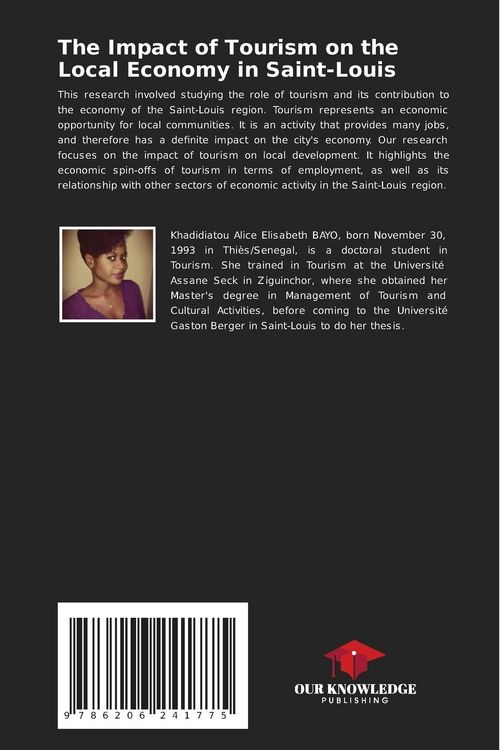 Produktbild: The Impact of Tourism on the Local Economy in Saint-Louis