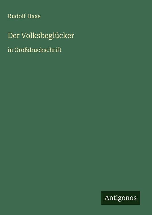 Produktbild: Der Volksbegl&uuml;cker