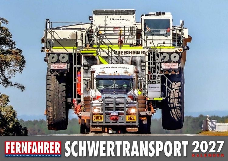 Produktbild: Schwertransporter Kalender 2027