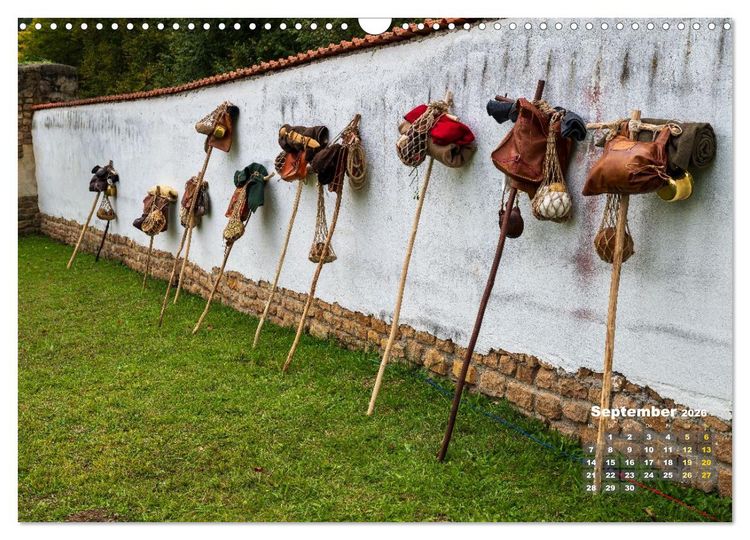 Produktbild: R&ouml;misches Freilichtmuseum Hechingen-Stein 2026 (Wandkalender 2026 DIN A3 quer), CALVENDO Monatskalender