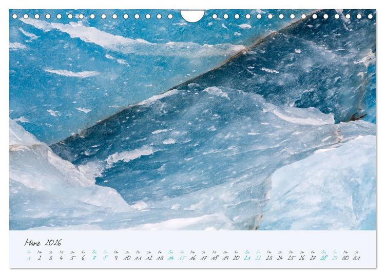 Produktbild: Faszination Eis - In den Fjorden Ostgr&ouml;nlands (Wandkalender 2026 DIN A4 quer), CALVENDO Monatskalender