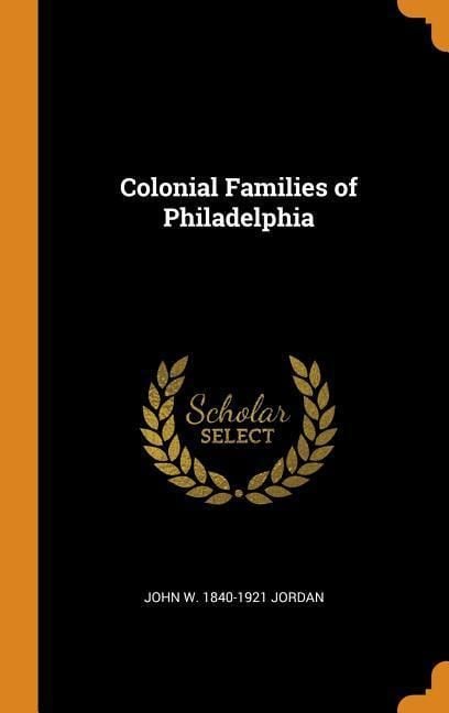 Produktbild: Colonial Families Of Philadelp