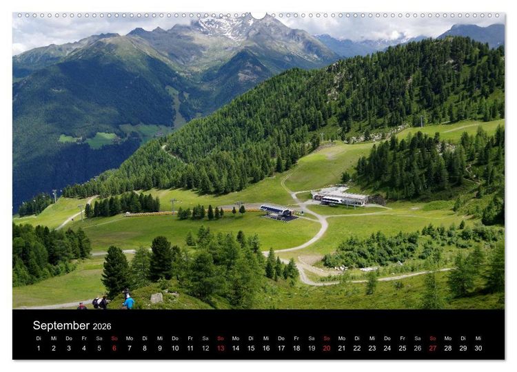 Produktbild: Im Tauferer Ahrntal in S&uuml;dtirol (hochwertiger Premium Wandkalender 2026 DIN A2 quer), Kunstdruck in Hochglanz