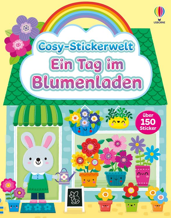 Produktbild: Cosy-Stickerwelt: Ein Tag im Blumenladen