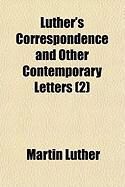 Produktbild: Luther's Correspondence and Other Contemporary Letters (2)