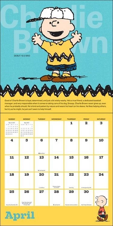 Produktbild: Peanuts 2027 &ndash; Wandkalender