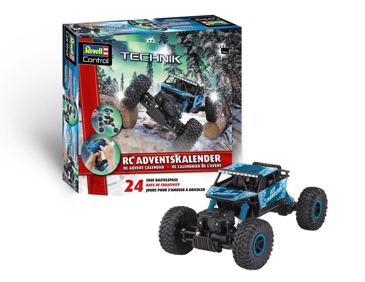 Produktbild: Adventskalender RC Crawler 2025+2026, Revell Control Ferngesteuerter Crawler