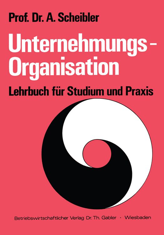 Produktbild: Unternehmungs-Organisation