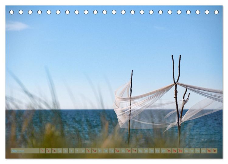 Produktbild: Zingst - die Ostsee von ihrer sch&ouml;nsten Seite (Tischkalender 2026 DIN A5 quer), CALVENDO Monatskalender
