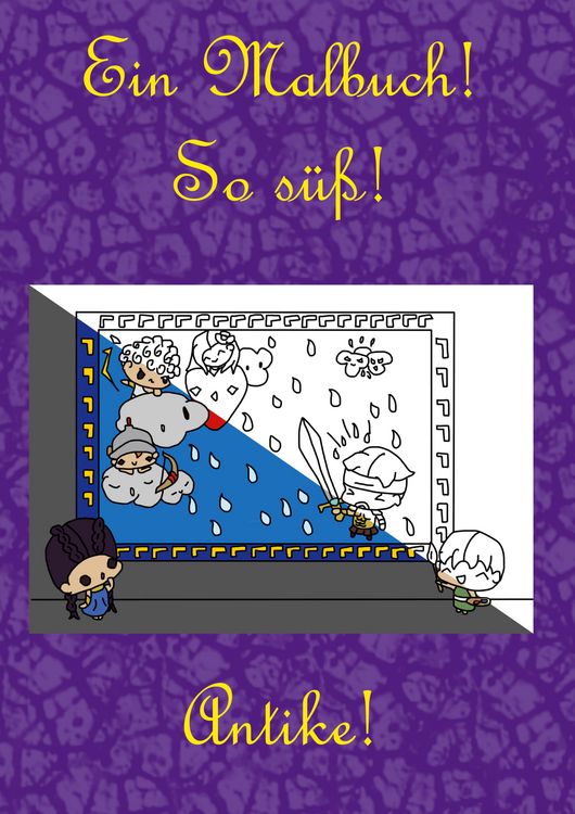 Produktbild: Ein Malbuch! So s&uuml;&szlig;! Antike!