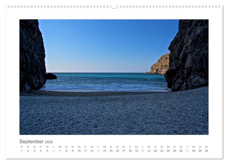 Produktbild: Mallorca - Impressionen (Wandkalender 2026 DIN A2 quer), CALVENDO Monatskalender