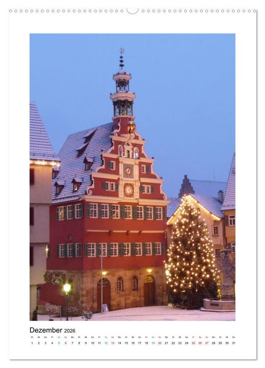Produktbild: Rund um Ludwigsburg (Wandkalender 2026 DIN A2 hoch), CALVENDO Monatskalender