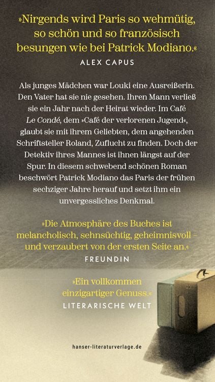 Produktbild: Im Caf&eacute; der verlorenen Jugend