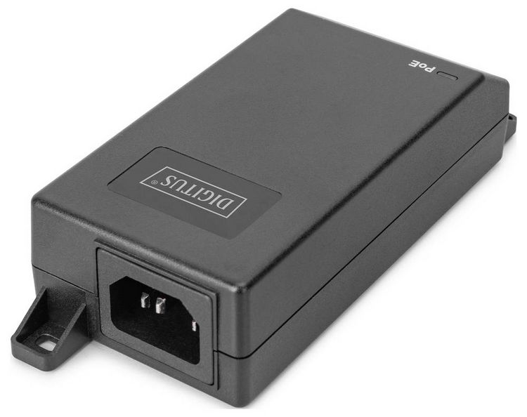 Produktbild: Digitus DN-95103-3 PoE Injektor 10 / 100 / 1000 MBit/s IEEE802.3af (15.4 W), IEEE802.3at (30 W)