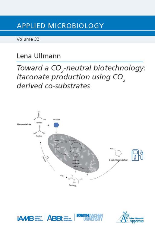 Produktbild: Toward a CO2-neutral biotechnology: itaconate production using CO2 derived co-substrates