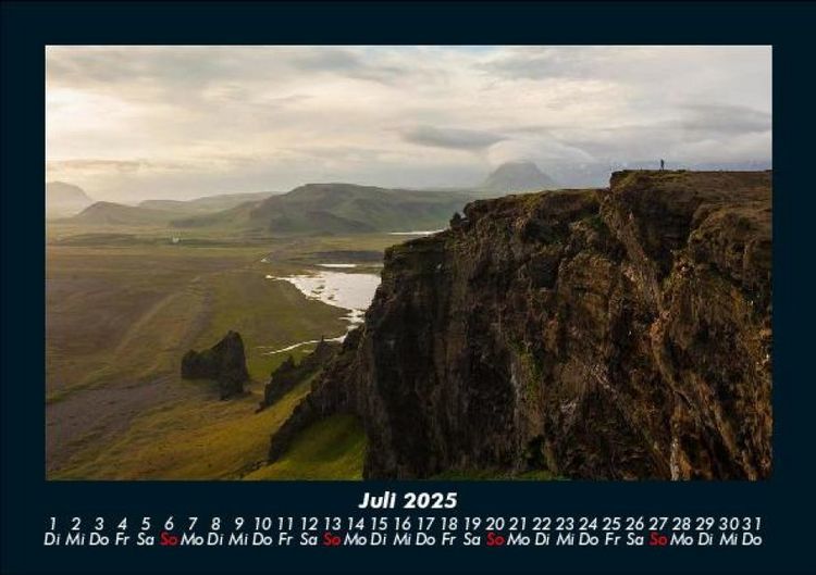 Produktbild: Landschaftskalender 2025 Fotokalender DIN A5