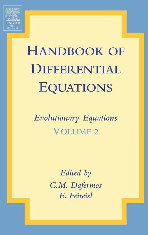 Produktbild: Handbook of Differential Equations