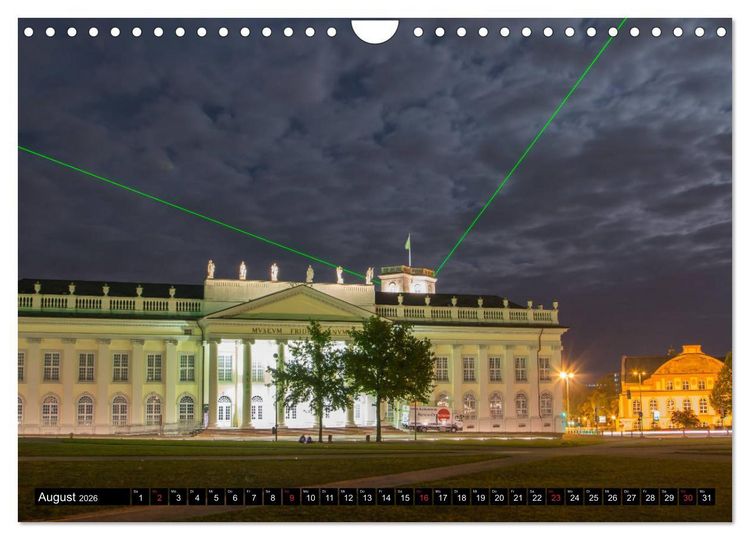 Produktbild: Kassel bei Nacht (Wandkalender 2026 DIN A4 quer), CALVENDO Monatskalender