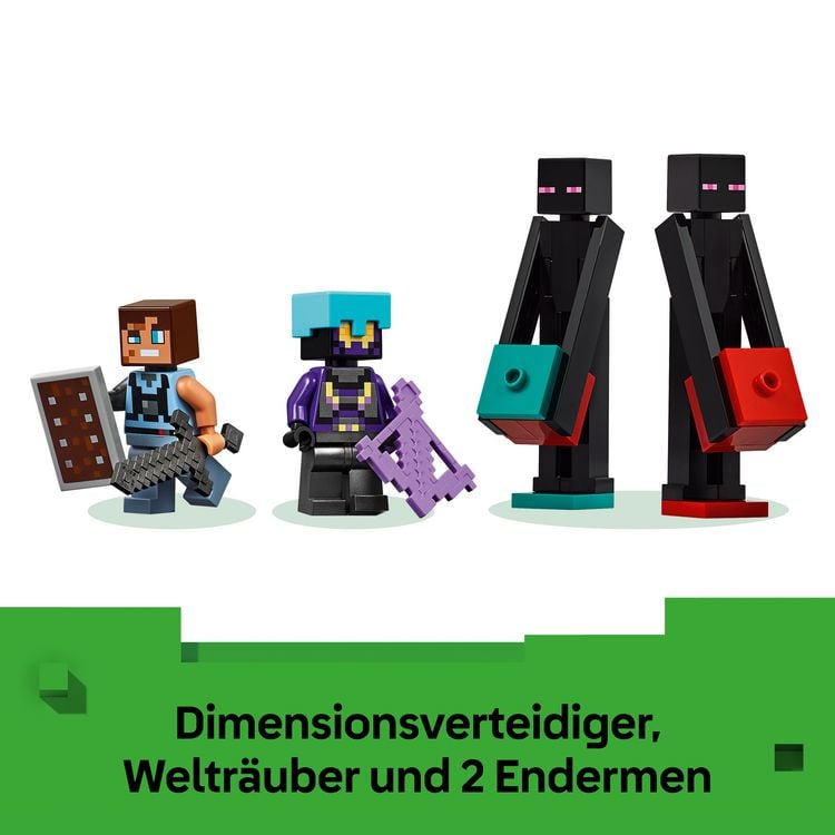 Produktbild: LEGO Minecraft 21279 Der Enderman-Turm, Geschenk f&uuml;r Gamer ab 9 Jahren