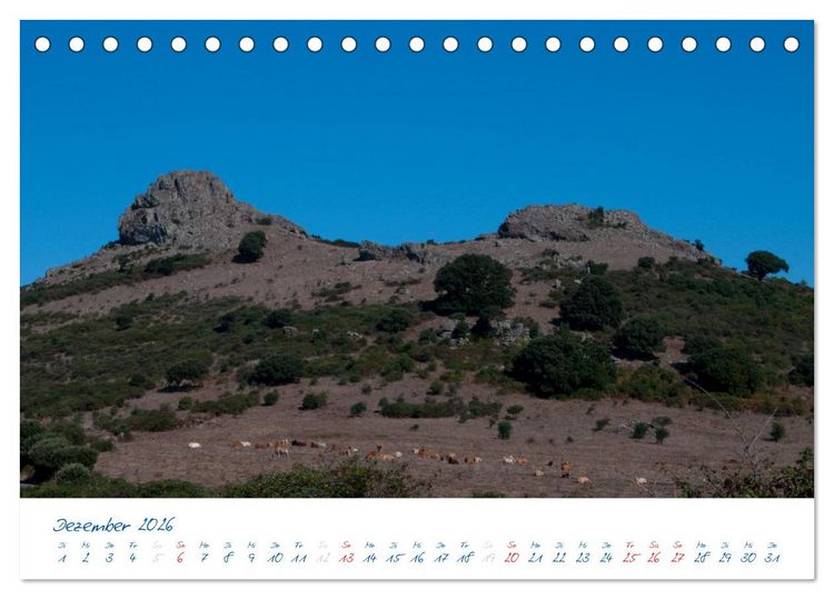 Produktbild: Sardinien (Tischkalender 2026 DIN A5 quer), CALVENDO Monatskalender