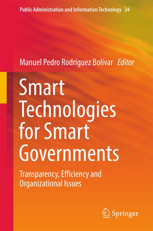 Produktbild: Smart Technologies for Smart Governments
