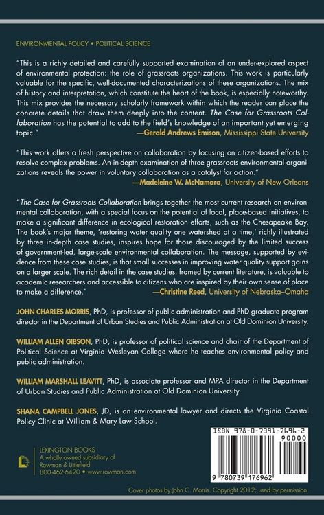 Produktbild: Morris, J: Case for Grassroots Collaboration
