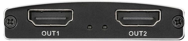 Produktbild: SpeaKa Professional SP-HDMIS-200 HDMI-Splitter mit Aluminiumgeh&auml;use, Ultra HD-f&auml;hig 3840 x 2160 Pixel Schwarz
