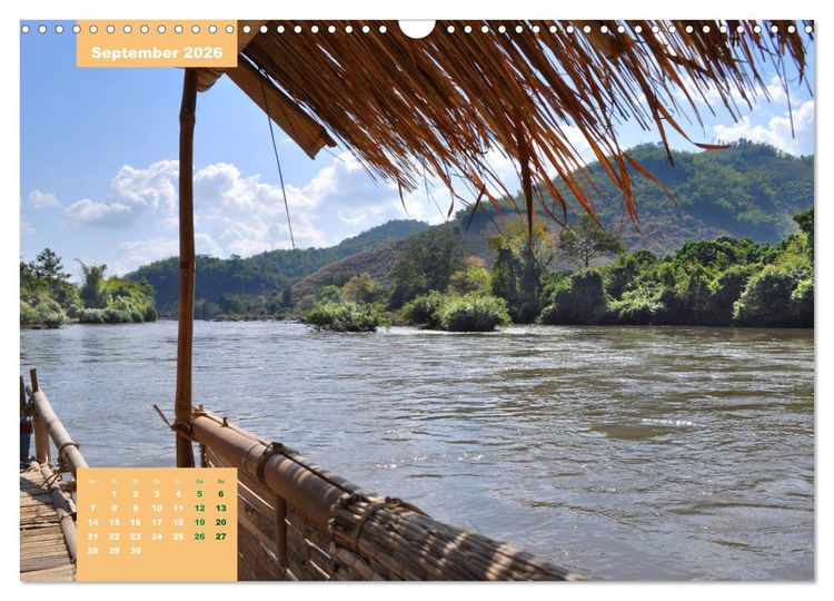 Produktbild: Erlebe mit mir Thailand der Norden (Wandkalender 2026 DIN A3 quer), CALVENDO Monatskalender