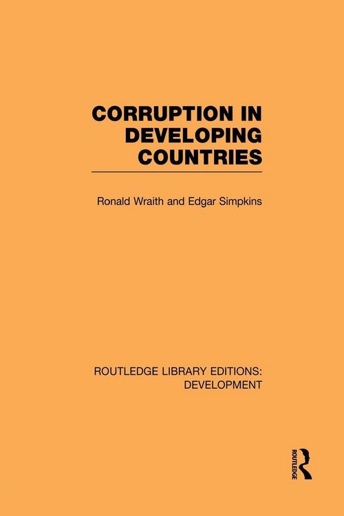 Produktbild: Corruption in Developing Countries