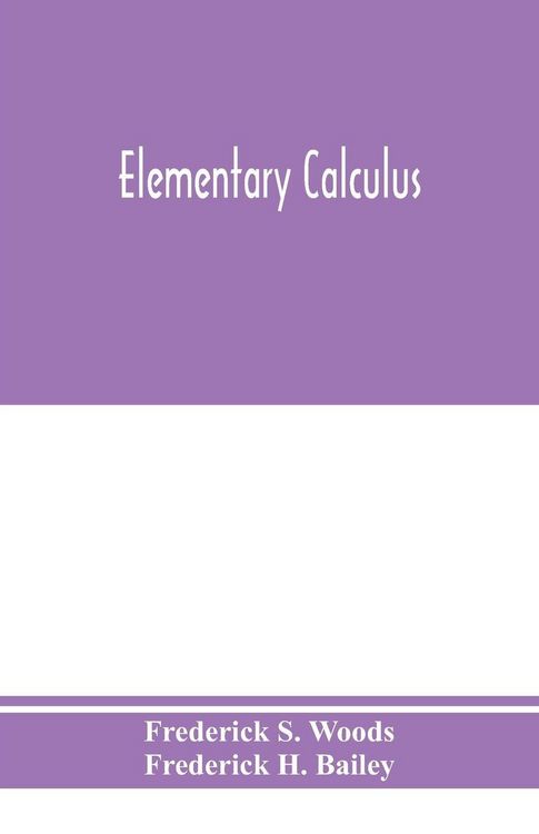 Produktbild: Elementary calculus
