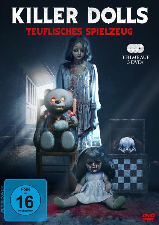 Produktbild: Killer Dolls - Teuflisches Spielzeug [3 DVDs]