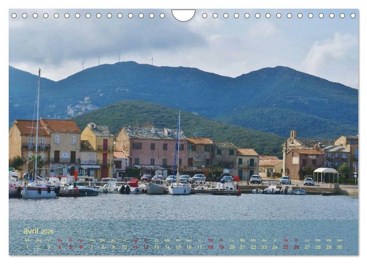 Produktbild: Les balades au Cap Corse (Calendrier mural 2026 DIN A4 vertical), CALVENDO calendrier mensuel