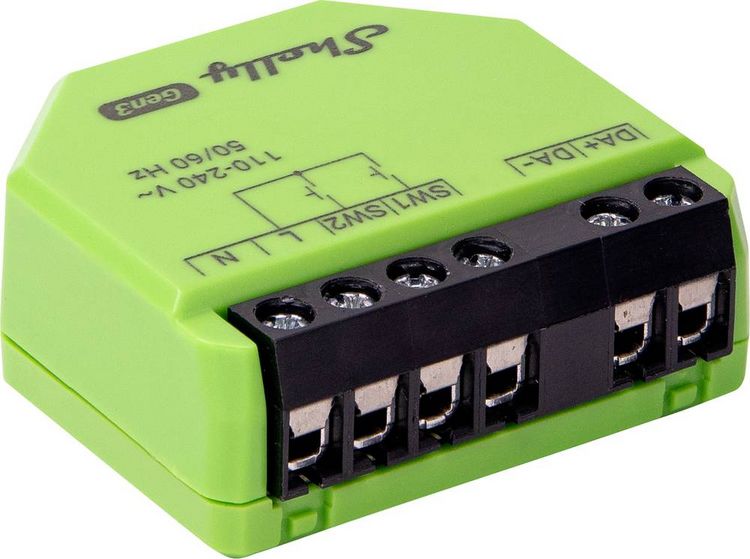 Produktbild: Shelly DALI Dimmer Gen3 Dimmaktor Bluetooth, Wi-Fi