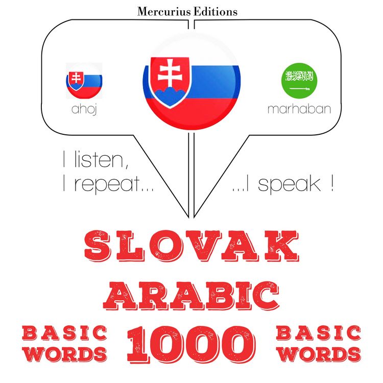 Produktbild: Slovensk&yacute; - Arabčina: 1000 z&aacute;kladn&yacute;ch slov