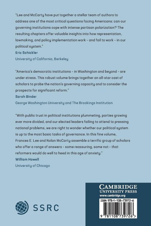 Produktbild: Can America Govern Itself?