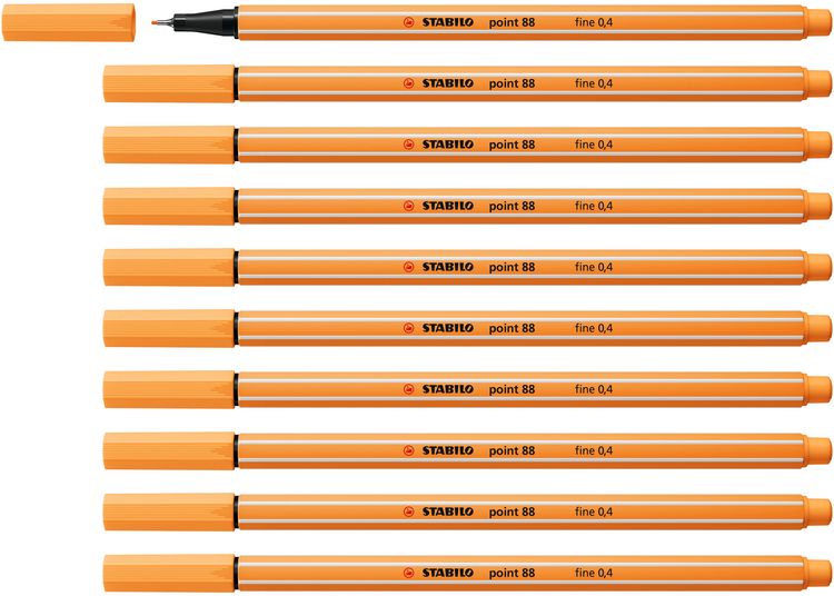 Produktbild: STABILO point 88 papaya