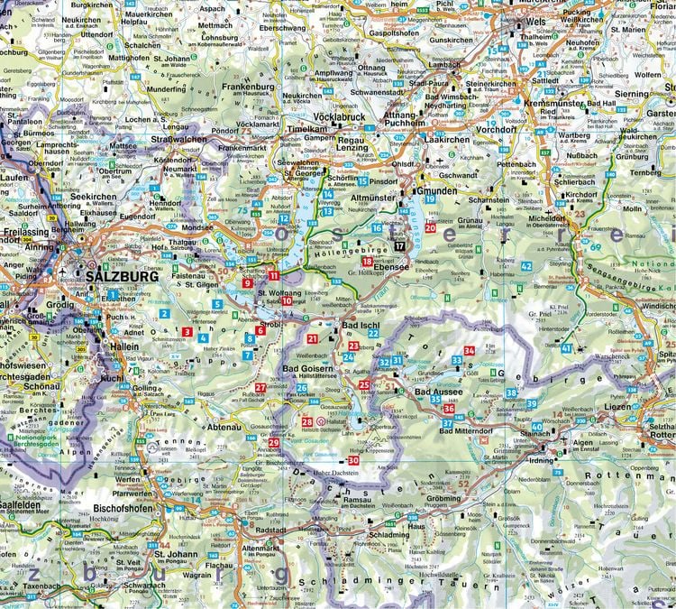 Produktbild: ROTHER Wanderbuch Wandern zu Almen & H&uuml;tten - Salzkammergut