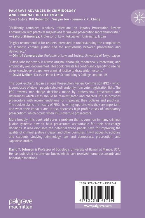 Produktbild: Japan's Prosecution Review Commission