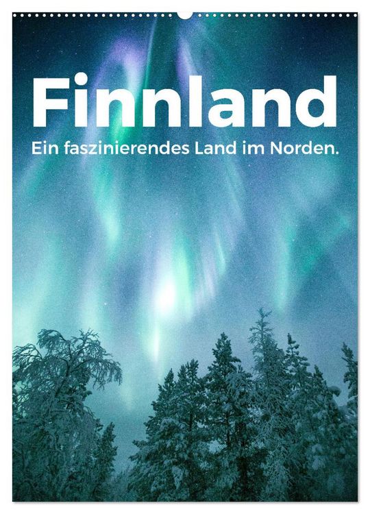Produktbild: Finnland - Ein faszinierendes Land im Norden. (Wandkalender 2026 DIN A2 hoch), CALVENDO Monatskalender