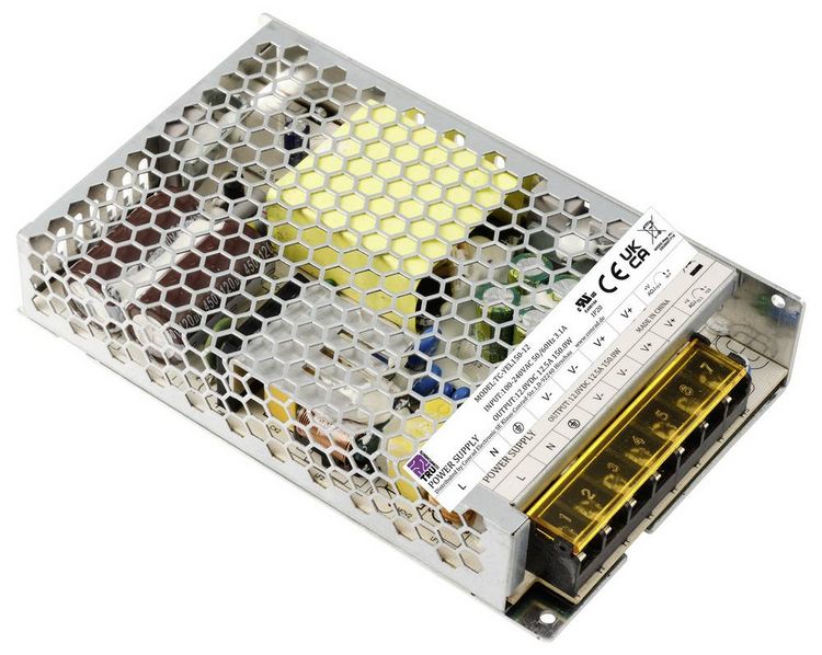 Produktbild: TRU COMPONENTS TC-13496752 Netzteil / Stromversorgung 12 V/DC 12.5A 150W