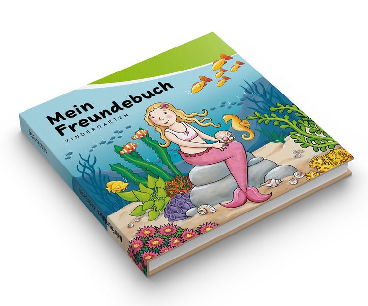 Produktbild: Mein Freundebuch Kindergarten &ndash; Meerjungfrau