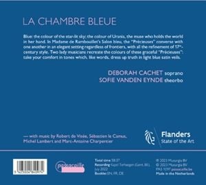 Produktbild: La Chambre Bleue-Pariser Salonmusik des 17.Jd.