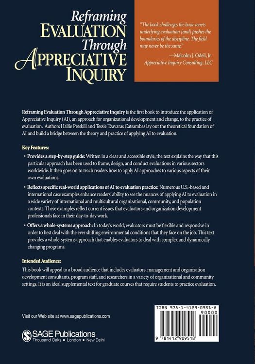 Produktbild: Reframing Evaluation Through Appreciative Inquiry