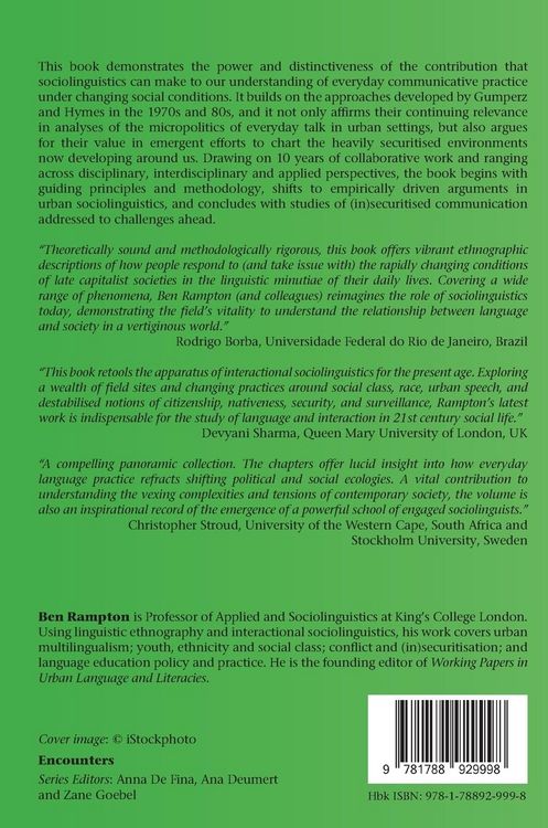 Produktbild: Linguistic Practice in Changing Conditions