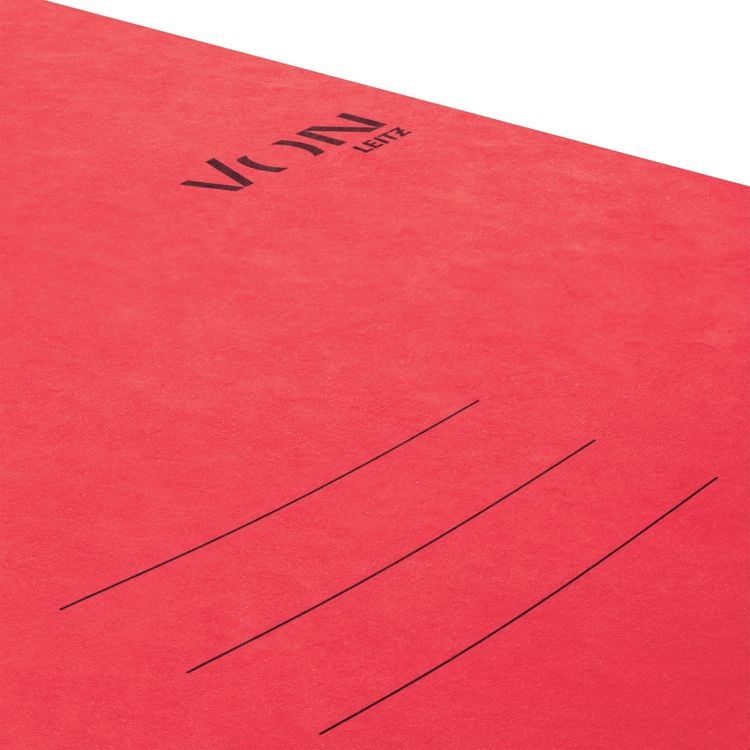 Produktbild: VON Schnellhefter Karton rot