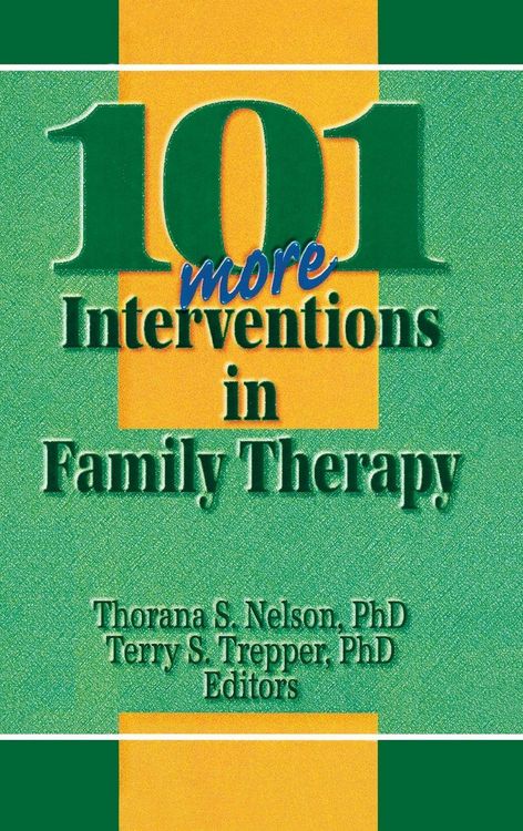 Produktbild: 101 More Interventions in Family Therapy
