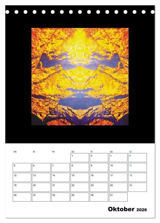 Produktbild: Nature's Faces (Tischkalender 2026 DIN A5 hoch), CALVENDO Monatskalender