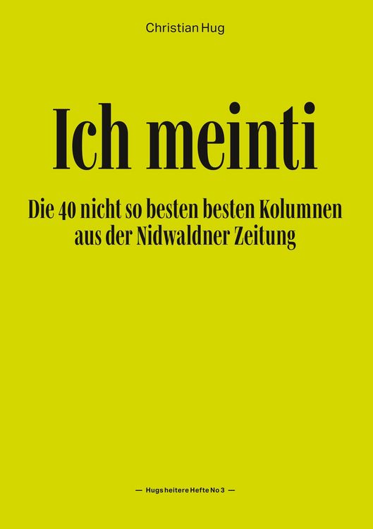 Produktbild: Ich meinti III